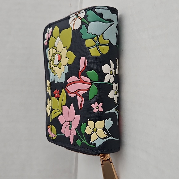 Kate Spade Black Multicolor Floral Wallet - Picture 11 of 11